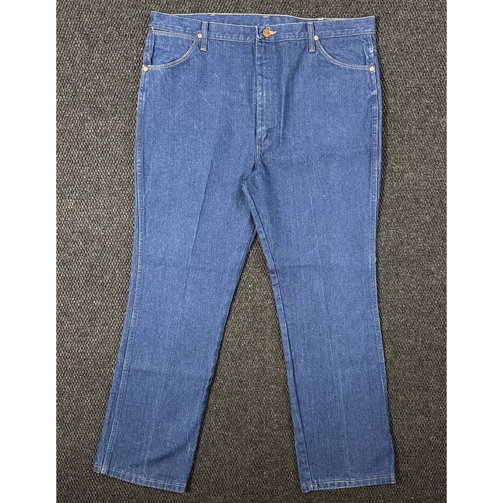 Wrangler 936DEN Jeans Mens 40x32 Slim Fit Medium Wash Denim Y2K (Tag 42x32)